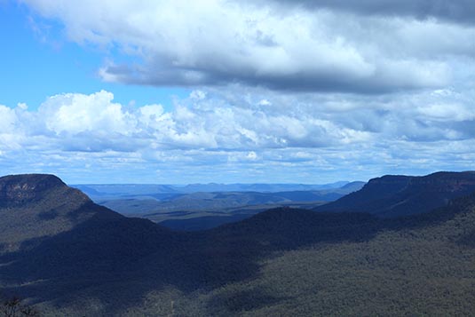 Mountain Range, Blue Mountains, Australia