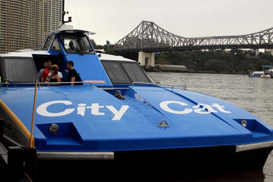 City Cat Ferry, Brisbane, Australia