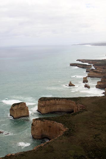 View of the 12 Apostles from the Helicopter