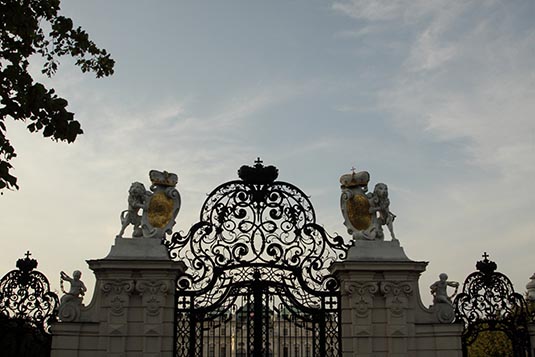Belvedere Palace Gate, Vienna, Austria