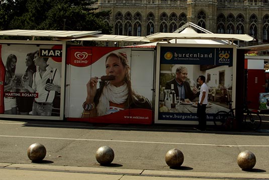 Market, Ring Boulevard, Vienna, Austria