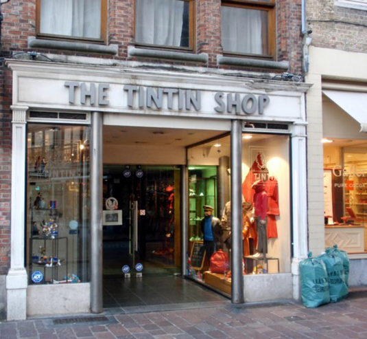 Tintin Shop, Brugge