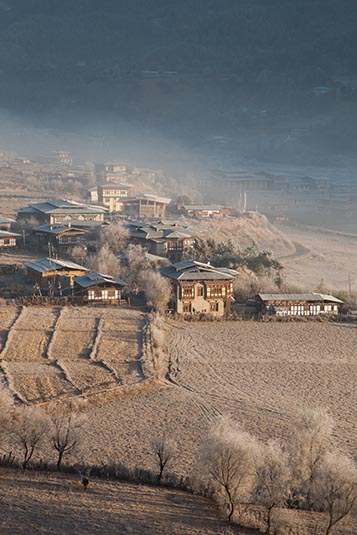 Jakar Village, Bumthang Valley, Bhutan