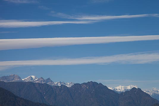 Eastern Himalayan Range, From Dochula Pass, Phobjikha to Paro, Bhutan