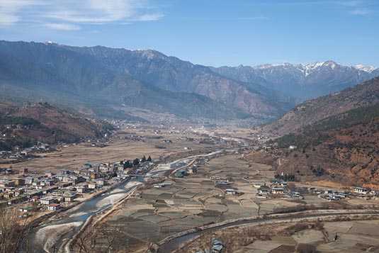 Paro Town, Paro, Bhutan