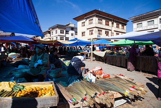 Sunday Market, Paro, Bhutan