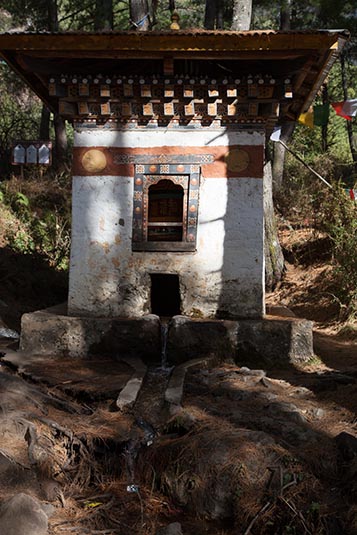 Water-driven Prayer Wheel, Paro, Bhutan