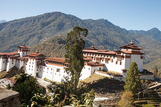 Dzong Fortress, Trongsa, Bhutan