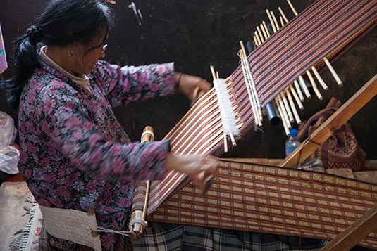 A Weaver, Thimphu, Bhutan