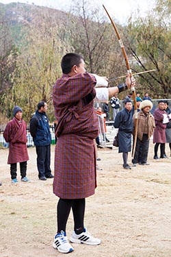 An Archer, Thimphu, Bhutan