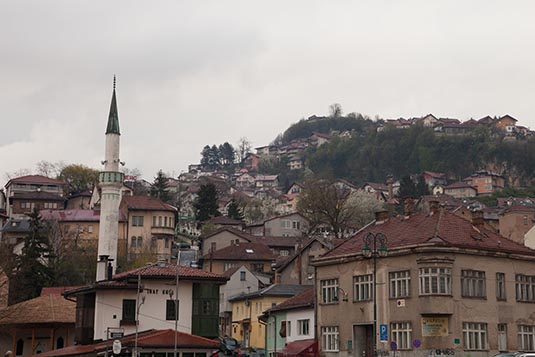 Along the Miljacka River, Sarajevo, Bosnia & Herzegovina