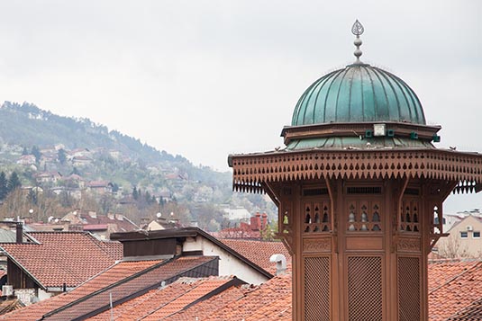View from Senilj, Sarajevo, Bosnia & Herzegovina