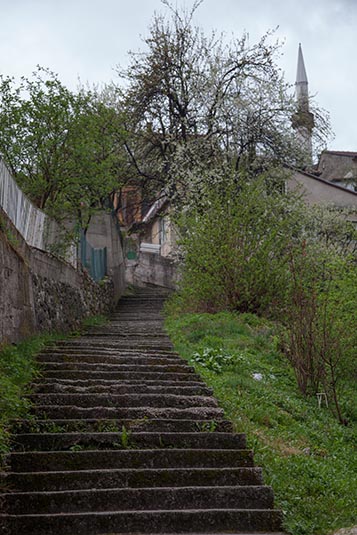 Stairway to Fortress, Travnic, Bosnia & Herzegovina