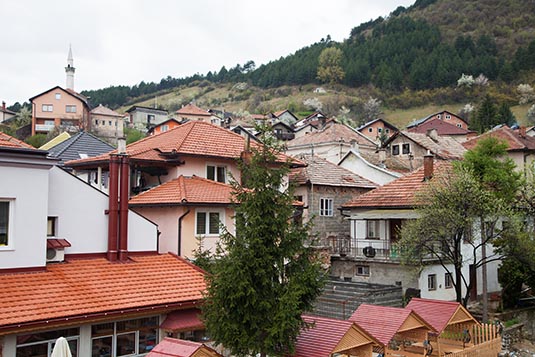 View from Fortress, Travnic, Bosnia & Herzegovina