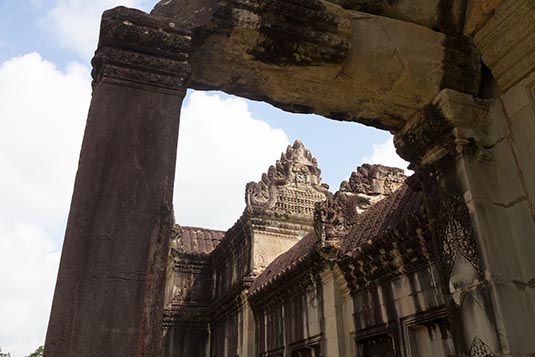Doorway, Angkor Wat, Siem Reap, Cambodia