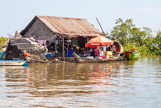 Mechhrey Village, Tonle Sap Lake, Siem Reap, Cambodia
