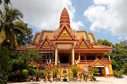 Wat Bo Pagoda, Siam Reap, Cambodia