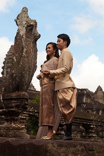 Newly Weds, Angkor Wat, Siem Reap, Cambodia
