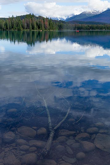 Lake Beauvert, Jasper Park Lodge, Jasper, Canada