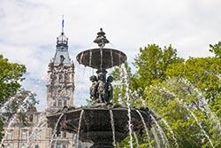 Tourny Fountain, Quebec City, Canada