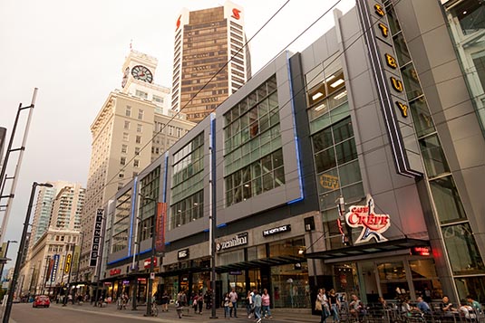 Robson Street, Granville Street, Vancouver, Canada