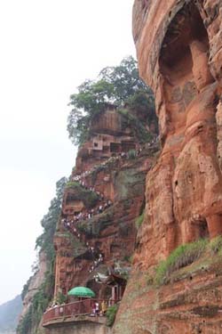 Giant Buddha rock, Leshan