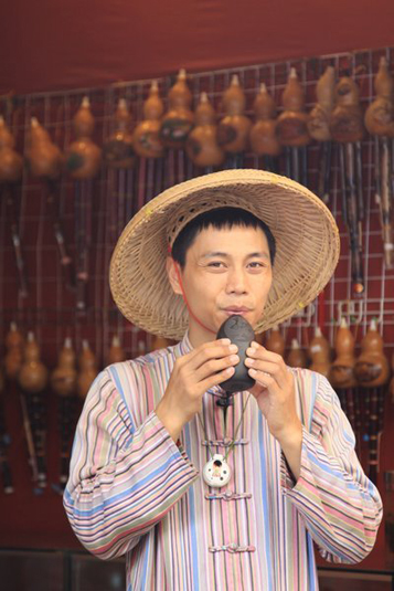 Flute player, Yangshau County