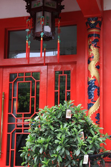 Shop facade, Yangshau County