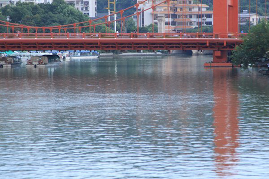 The Steel Bridge, Ronghu Lake, Guilin
