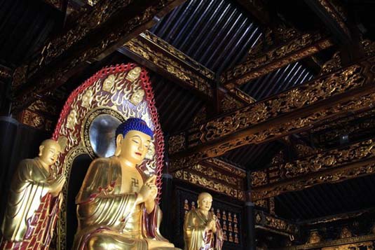 Buddha, Big Goose Pagoda, Xian
