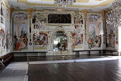 Mascarade Room, Cesky Krumlov Castle, Cesky Krumlov, Czech Republic