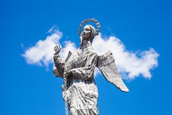 Statue of Virgin Mary, Quito, Ecuador