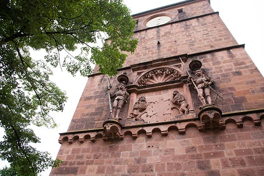 Entrance Tower, Castle, Heidelberg, Germany