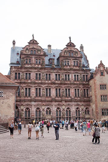 Main Square, Castle, Heidelberg, Germany