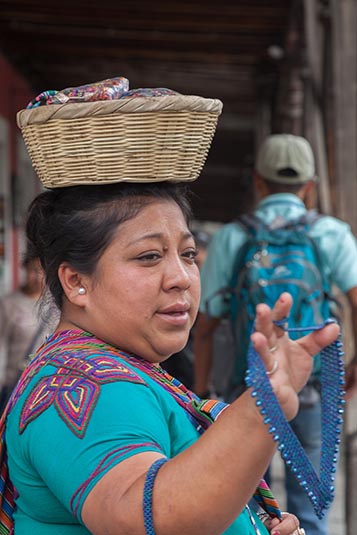 A Local Vendor, Antigua, Guatemala