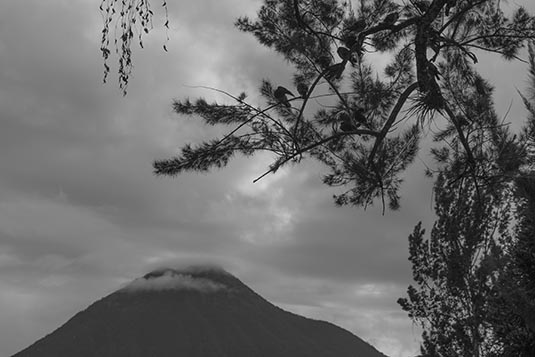 De Agua Volcano, View from Iglesia La Merced, Antigua, Guatemala