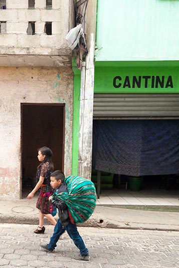 A Street, Chichicastenango, Guatemala