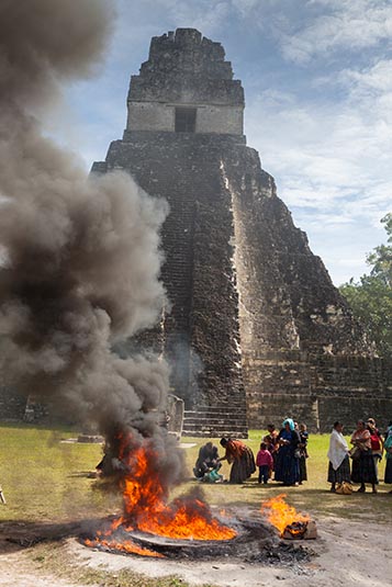 A Ritual, Tikal, Guatemala