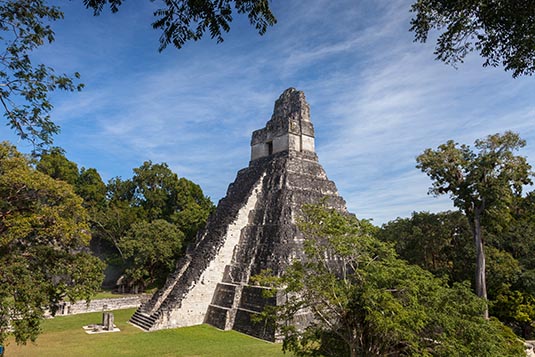 Temple of the Masks, Grand Square, Tikal, Guatemala