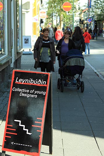 Laugavegur Street, Reykjavik, Iceland