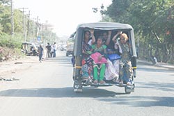 Local Transportation, Mandvi, Gujarat, India
