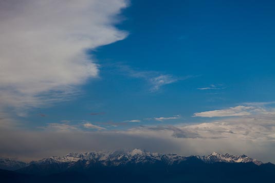 View from Dainkund Peak, Dalhousie, Himachal Pradesh, India