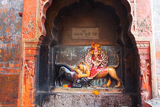 Brajeshwari Temple, Dharamshala, Himachal Pradesh, India
