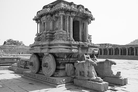 Chariot, Vitthala Temple, Hampi, Karnataka, India