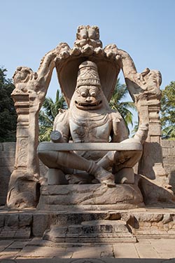 Ugranarsimha Statue, Hampi, Karnataka, India