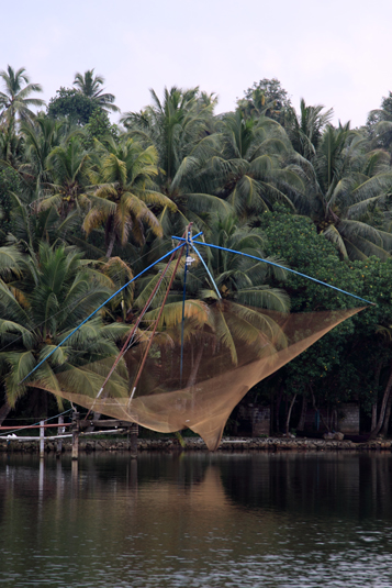 House Boat Cruise, Chinese Fishing Net, Ashtamudi, Kerala