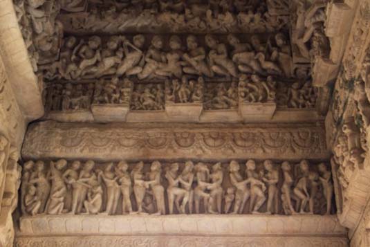 Carvings, Padhavali, Gwalior