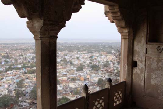Gwalior City from the Fort