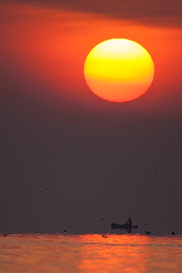 Sunrise, Kumbhargaon (Bhigwan), Maharashtra, India