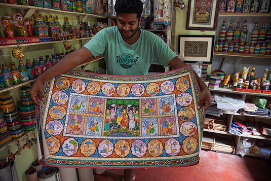 Artist, Raghurajpur, Odisha, India